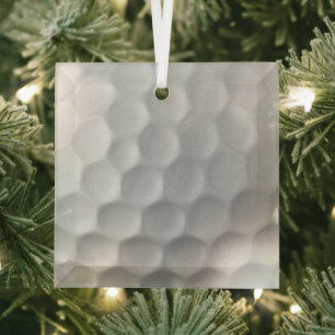 Signature Series Golf Ball Gifts Glass Tree Decoration