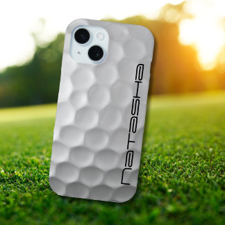 Signature Series Personalised Golf Ball Gifts iPhone 15 Case