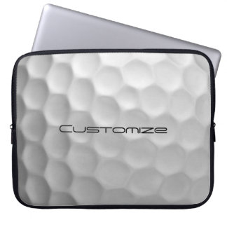 Signature Series Personalised Golf Ball Gifts Laptop Sleeve
