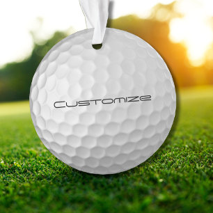 Signature Series Personalised Golf Ball Gifts Ornament