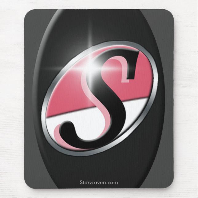 Signature Starzraven vertical mousepad (Front)