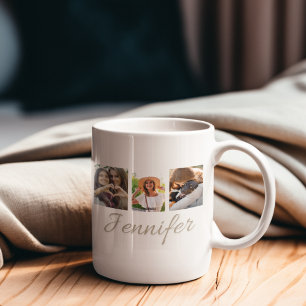 Signature Strip Collage Coffee Mug