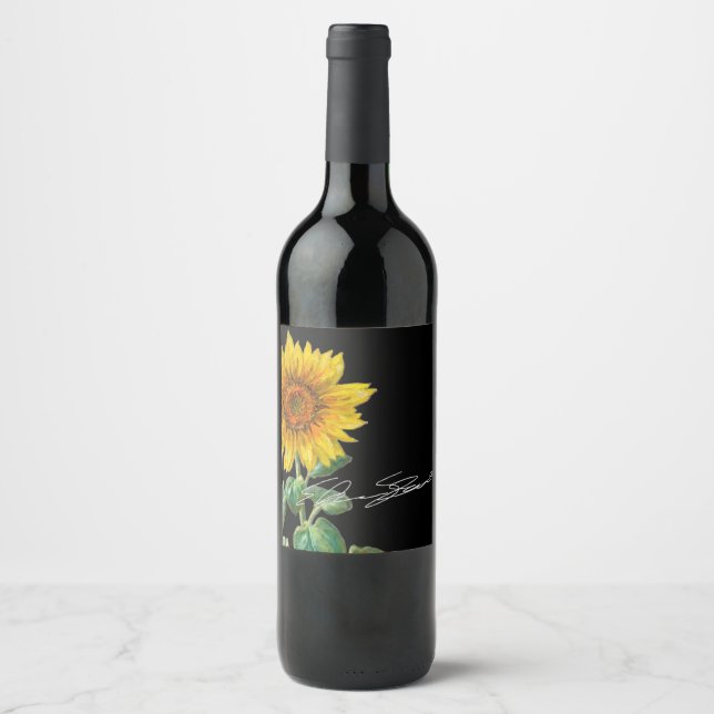 Signature Wine Label  (Front)