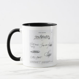 Signatures of 16th and 17th century mug