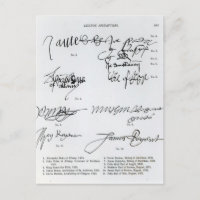 Signatures of Scottish 15th and 16th century