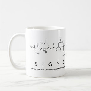Signe peptide name mug