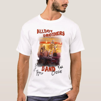 Signed Allbot Brothers Band T-shirt