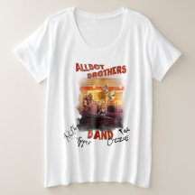 Signed Allbot Brothers Band T-shirt