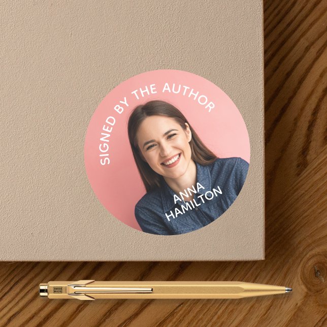 Signed by the Author Book Signing Sticker Photo (Creator Uploaded)