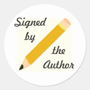 Signed Copy - Round Stickers (#54)