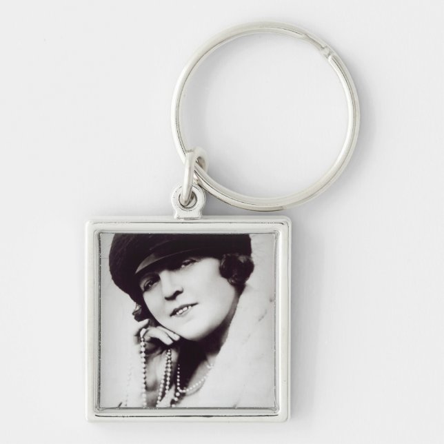 Signed photograph of Marie Lloyd Key Ring (Front)