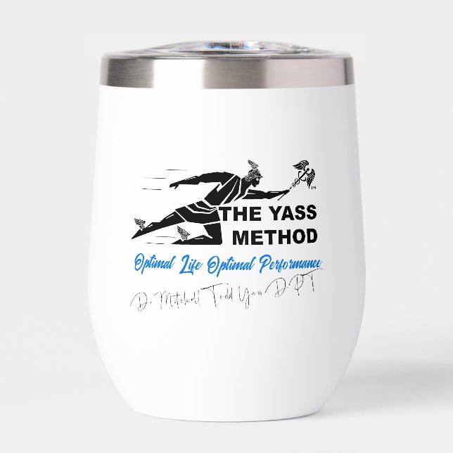 Signed The Yass Method Insulated Tumbler (Front)