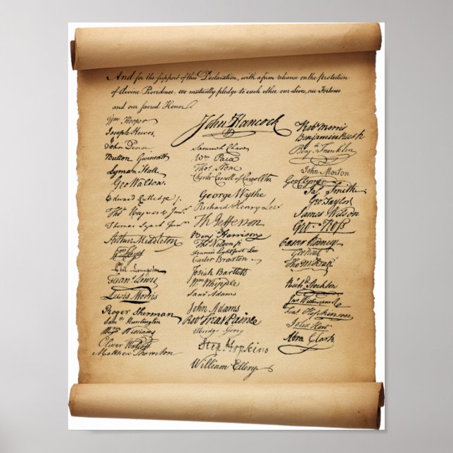 Signers poster (Front)