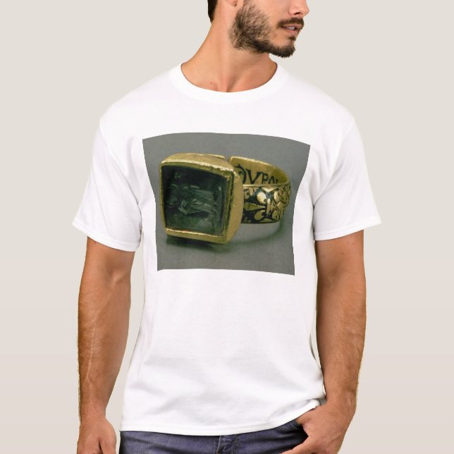 Signet ring of King Louis IX of France (St. Louis) T-Shirt (Front)