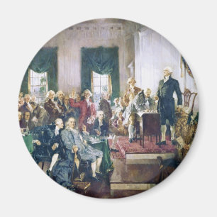 Signing of the Constitution by Howard C. Christy Magnet