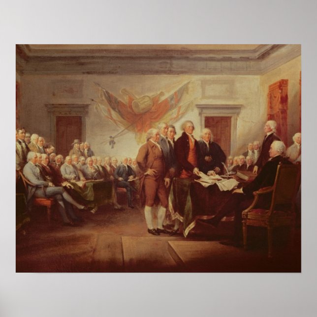 Signing the Declaration of Independence, 4th Poster (Front)