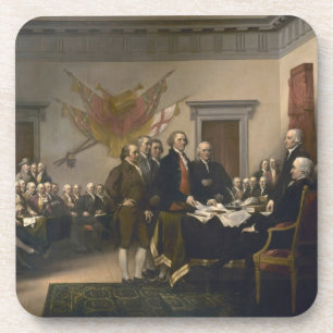 Signing the Declaration of Independence, July 4th Coaster