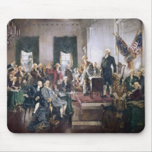 Signing the US Constitution by Christy Mouse Mat