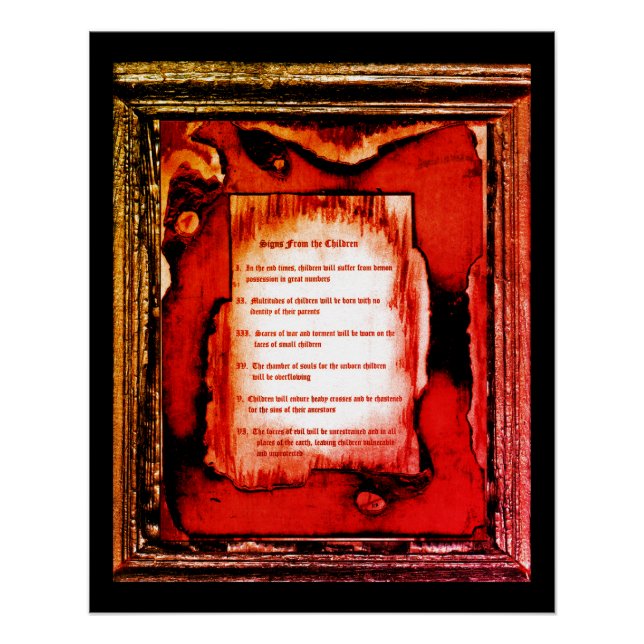 Signs From The Children (Front)