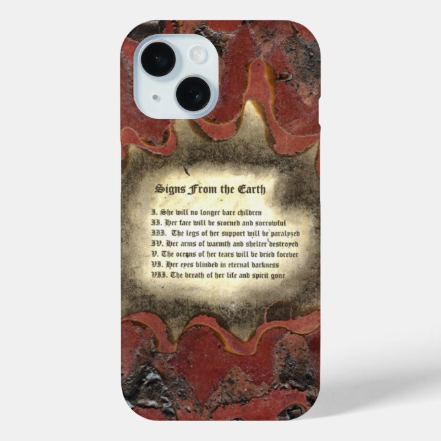 Signs From The Earth Case-Mate iPhone Case (Back)