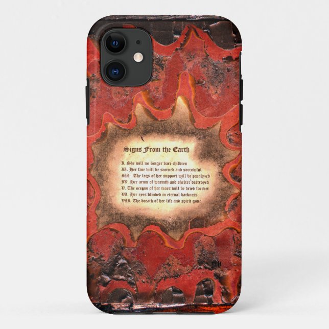 Signs From The Earth Case-Mate iPhone Case (Back)