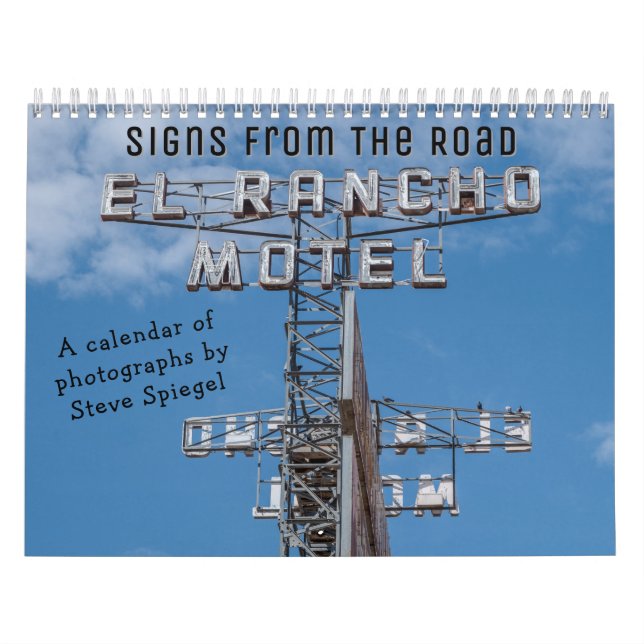 SIGNS FROM THE ROAD CALENDAR (Cover)