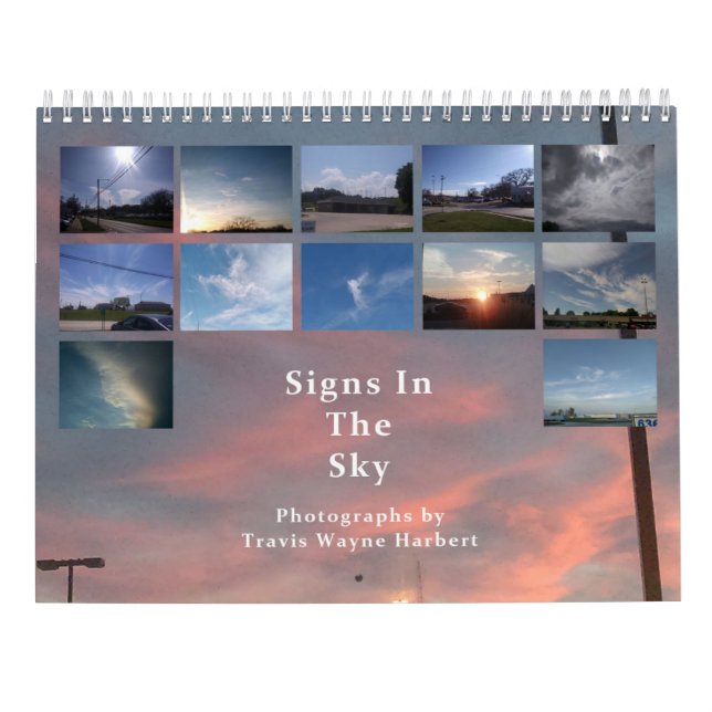 Signs In The Sky Calendar (Back)