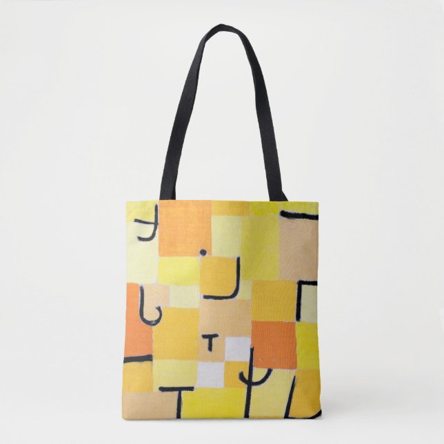 Signs in Yellow, Paul Klee Tote Bag (Front)