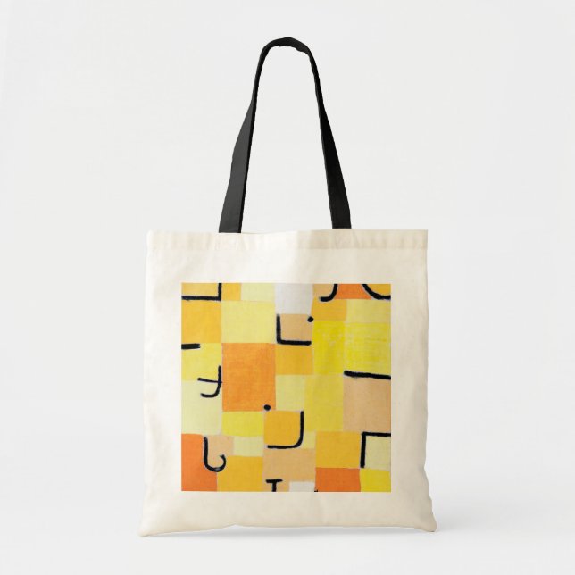 Signs in Yellow, Paul Klee Tote Bag (Front)