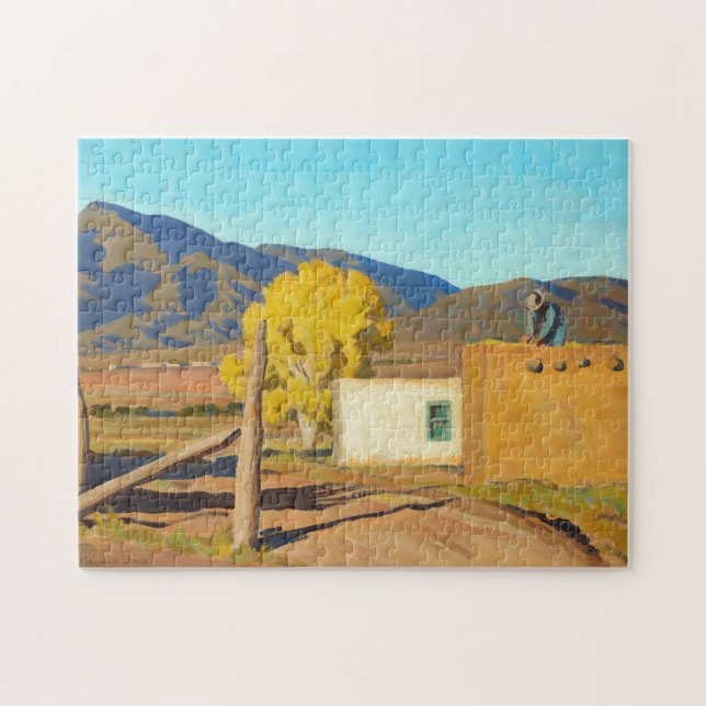 Signs of Autumn, 1931 by Maynard Dixon Jigsaw Puzzle (Horizontal)