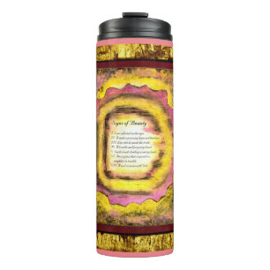 Signs of Beauty Thermal Tumbler