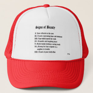 Signs of Beauty Trucker Hat