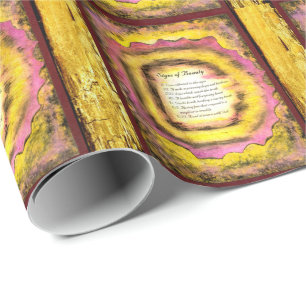 Signs of Beauty Wrapping Paper