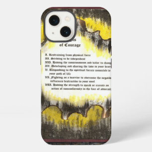 Signs of Courage iPhone 13 Case