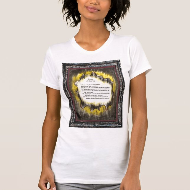Signs of Courage T-Shirt (Front)