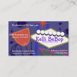 Signs of Glam! Business Card