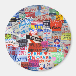 Signs of Hope Obama Magnet