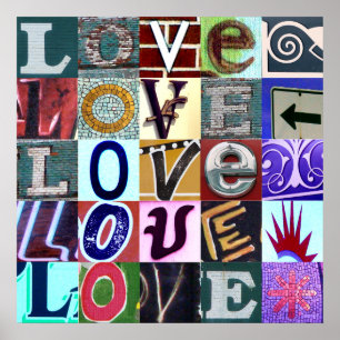 "Signs of LOVE" Poster