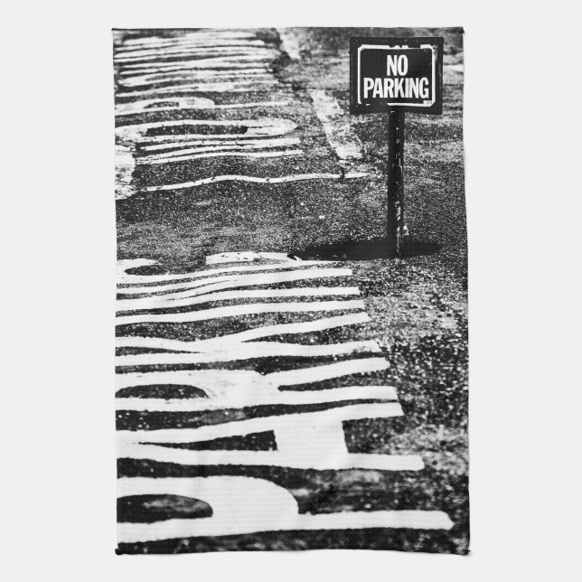 signs of reservation tea towel (Vertical)