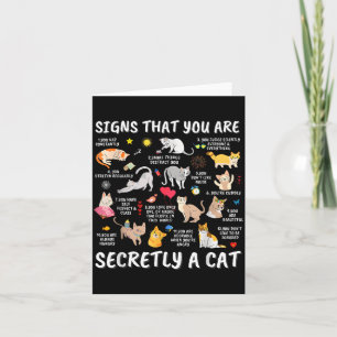 Signs That You Are Secretly A Cat Card
