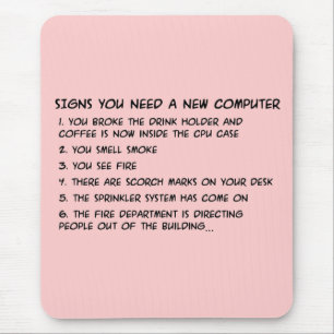 Signs you need a new computer 3 mouse mat