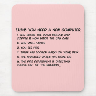 Signs you need a new computer 3 mouse mat