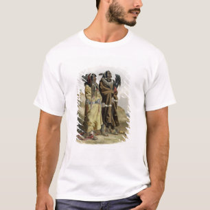 Sih-Chida and Mahchsi-Karehde, Mandan Indians, pla T-Shirt