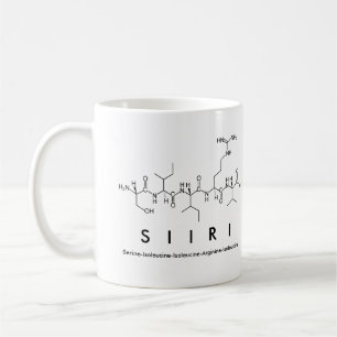 Siiri peptide name mug