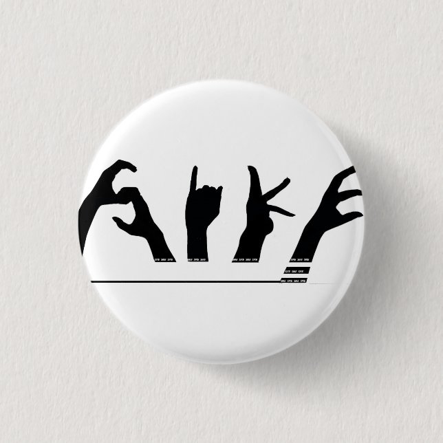 SiKE Button(Small) 3 Cm Round Badge (Front)