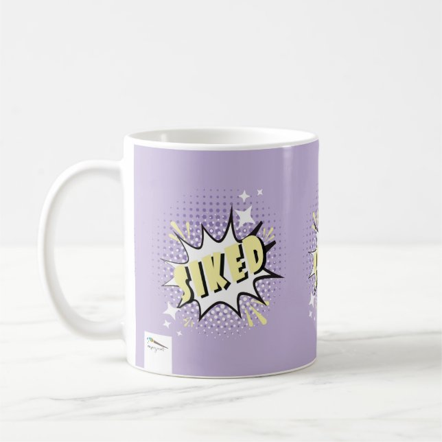 SIKED Comic Speech Bubble Meme Funny Spring Coffee Mug (Left)
