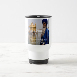Sikh Actions/Karma Proverb Travel Mug