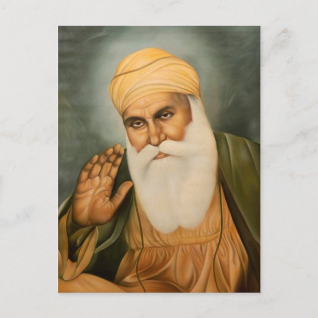 Sikh Art/Symbol Postcard (Front)