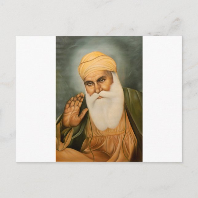 Sikh Art/Symbol Postcard (Front)