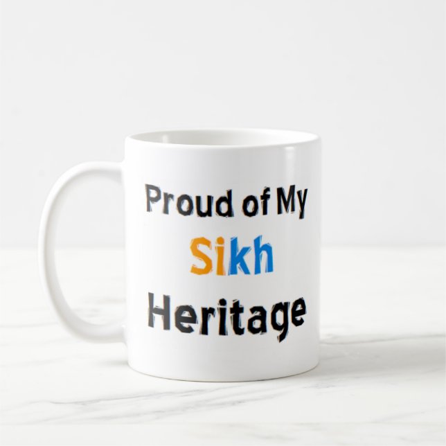 sikh heritage coffee mug (Left)